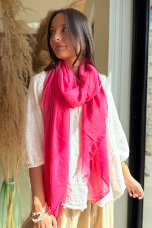 Laundry B Classic Portobello Scarf Berry /10